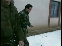 Bosnian war, Radovan Karadzic Stock Footage