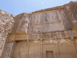 MS PAN Shot of Persepolis, World Heritage / Shiraz, Fars Province, Iran  Stock Footage