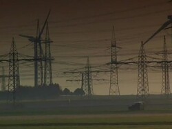 Electricity supply PAL Stock Footage