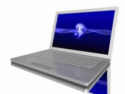 Laptop 01 Open Loop Stock Footage