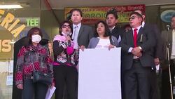 VOICED : Abogados bolivianos protestan por presion politica News Clip