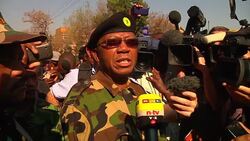 Prayers in Soweto as ANC military veterans travel to Pretoria hospital in support of Mandela News Clip