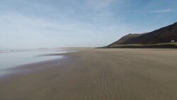 Rhossili Bay Wales Stock Footage