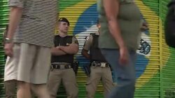 CLEAN : Street protests in Brazil ahead of Confed News Clip