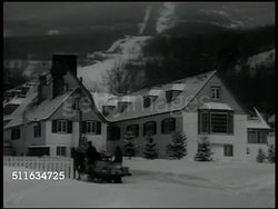 Skiing lodge lift Instructional Video