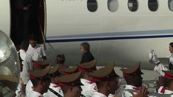 Rousseff and Morales arrive for CELAC summit News Clip