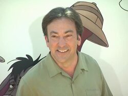 Peter Del Vecho at the 'Winnie The Pooh' Honey-Colored-Carpet Premiere at Burbank CA. (Footage by WireImage Video/Getty Images Entertainment Video) Stock Footage