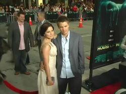 'House of Wax' Premiere Stock Footage