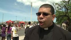 CLEAN: Thousands march in Rio against religious intolerance News Clip