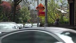 Election placards in Bradford News Clip