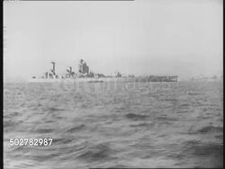 British Royal Navy Takes Down Bismarck News Clip