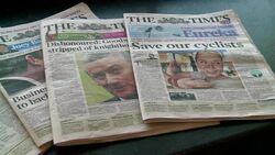 CLEAN: The Times newspaper 'probed for hacking emails' in UK News Clip