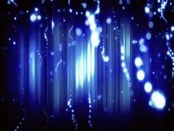 Glitter Blue Curtain Stock Footage
