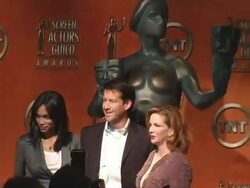 2005 Screen Actors Guild SAG Awards Nominations Announcements Stock Footage