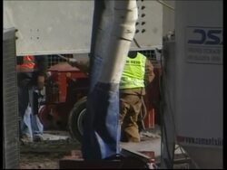 Twin Towers staircase moved to permanent memorial News Clip