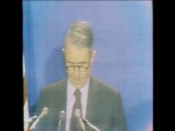 SYND 31 1 77 SECRETARY OF STATE VANCE TALKING IN WASHINGTON ABOUT RHODESIA AND LEBANON News Clip