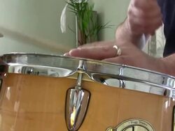 Playing Drum Stock Footage