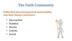 Sustainable Finance and the Faith Community Instructional Video