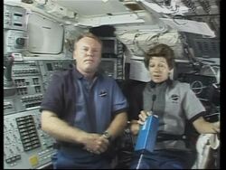 Overview of Discovery mission ahead of descent News Clip