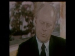 SYND 8 8 75 GERALD FORD ON TURKEY ARMS News Clip