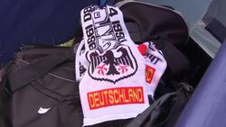 GERMAN FOOTBALL FANS ARRIVE IN UKRAINE AHEAD OF EURO 2012 MATCH News Clip