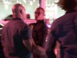 TI arrives at Maxim's Hot 100 Women of 2014 Celebration in West Hollywood Stock Footage