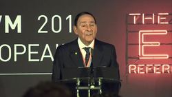 Sir Howard Bernstein Announcing Total Voters News Clip