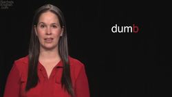 American English Slang - How to use DUMB Instructional Video