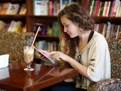 Digital Tablet Stock Footage