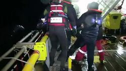 CLEAN : Migrants rescued off Greece News Clip