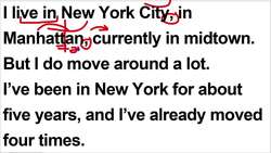 ESL Pronunciation Exercise: Where I live (Ben Franklin Exercise) Instructional Video