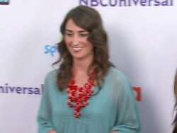 Sarah Bareilles at the NBC Universal Press Tour All-Star Party at Los Angeles CA. (Footage by WireImage Video/Getty Images Entertainment Video) Stock Footage
