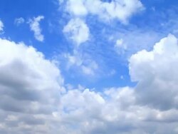 Moving clouds Stock Footage