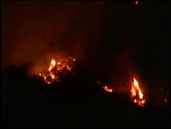 More than 1,500 ordered to flee as wildfires threaten homes near LA News Clip