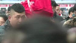 VOICED : Millions head home for China News Clip