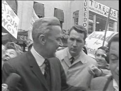 USA - Anti-Democrat demonstrations, Martin Luther King speech And Funeral News Clip