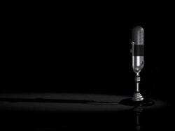 Microphone #2 + ALPHA PAL Stock Footage