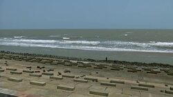 Digha Beach in India Stock Footage