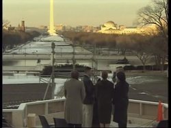 USA: WASHINGTON:  REHEARSAL FOR US PRESIDENTIAL INAUGURATION News Clip