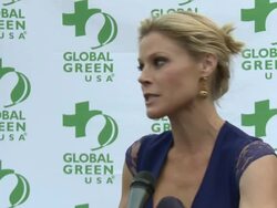 INTERVIEW: Julie Bowen at Global Green USA Presents Its 16th Annual Millennium Awards  Stock Footage