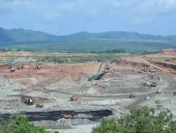 Lignite open pit. Stock Footage