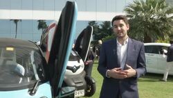 Electric cars begin road trip across 7 emirates News Clip