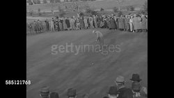 Harry Cooper wins 1937 Los Angeles Open News Clip