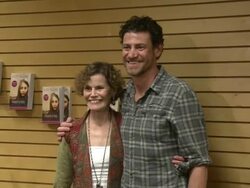 Judy Blume and Lawrence Blume at Judy Blume Book Stock Footage