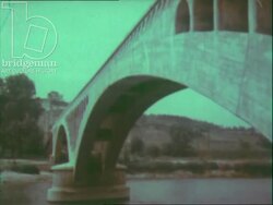 Aqueducts. Paris, 1950s Stock Footage