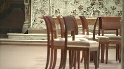 Media tour of Sistine Chapel ahead of conclave, cardinals comment Instructional Video