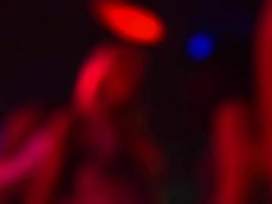 Sexy Red Club Dancer Slow Motion Stock Footage