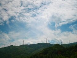 Wind Turbines Stock Footage
