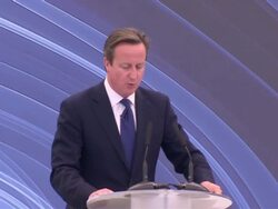 David Cameron Explains How Defence Industry Will Be Boost To The British Economy News Clip