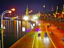 Moscow landmarks Stock Footage